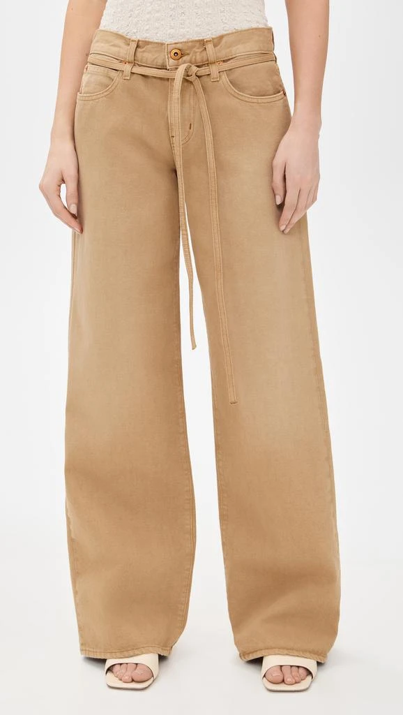 SLVRLAKE Mica Belted Jeans 1