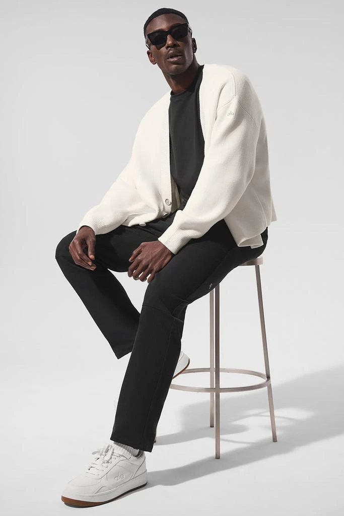 Alo Scholar Cardigan Sweater - Espresso 4