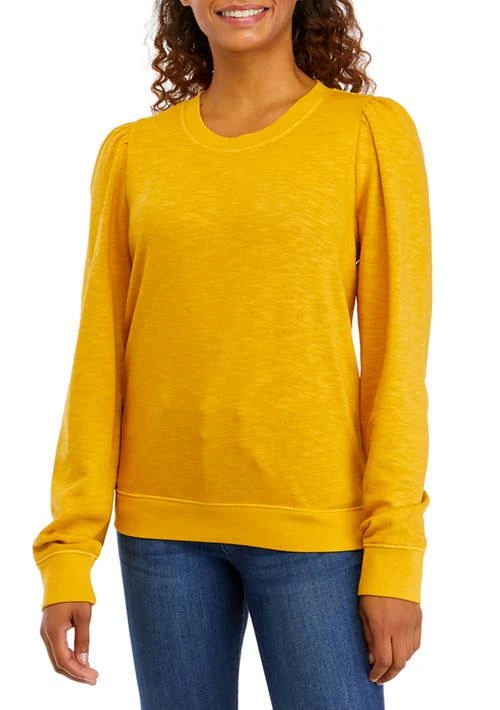 Wonderly Women's Puff Sleeve Sweatshirt
