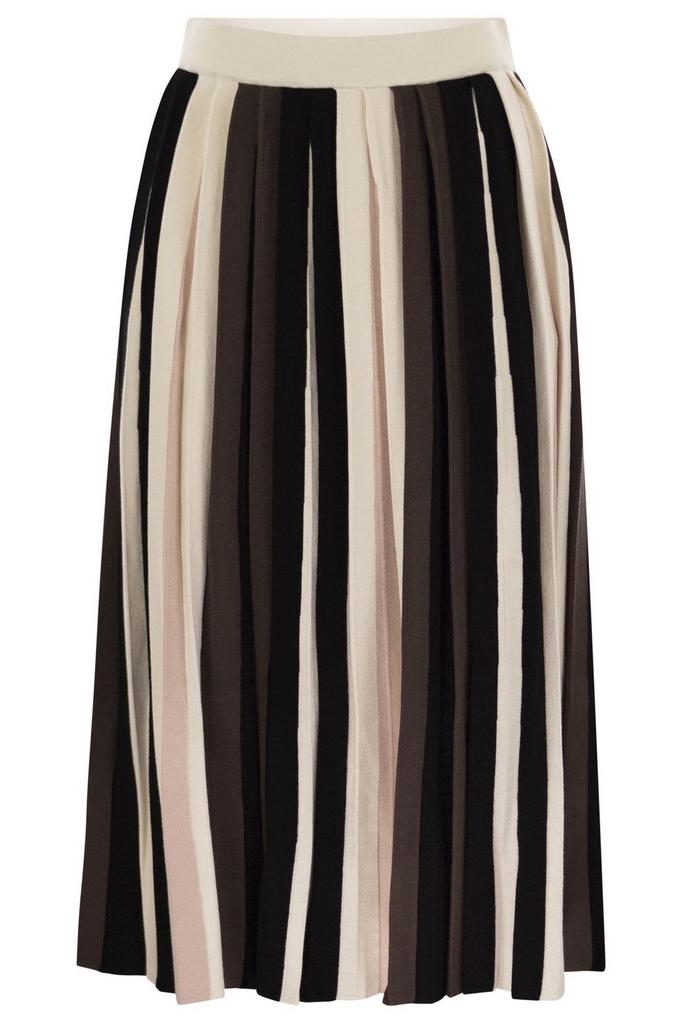 スカート Weekend Max Mara LALLO - Printed twill and gabardine skirt 5101035106002-f-lallo.jpg