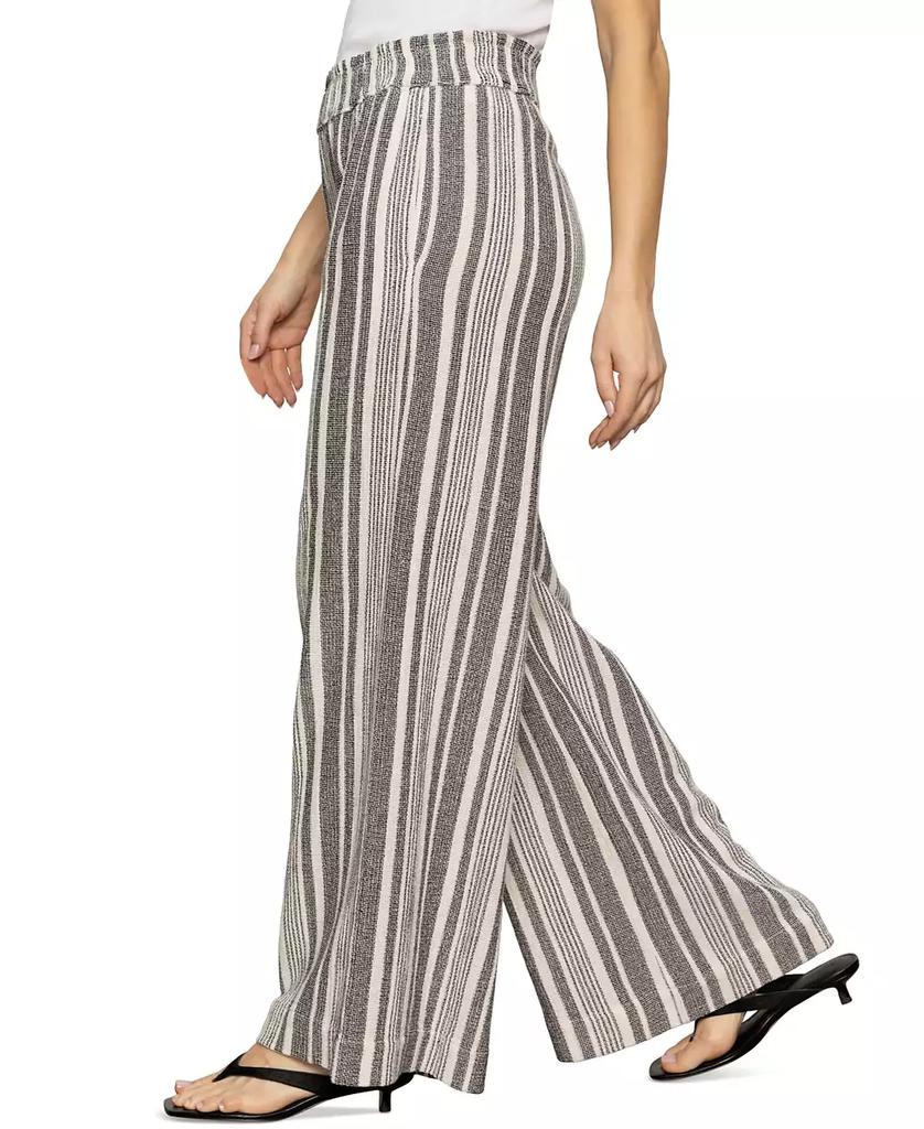 Sanctuary Women's Palm Cotton Wide-Leg Pull-On Pants