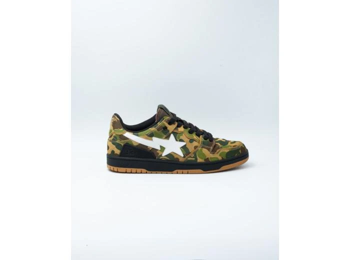 A Bathing Ape A Bathing Ape Bape SK8STA ABC Camo Green 1