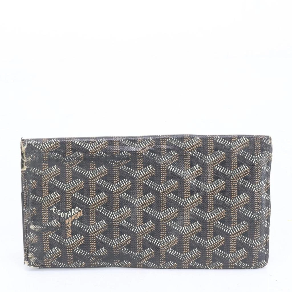 Goyard Leather Coated Canvas Long Wallet (Bi-Fold) (Pre-Owned) 1