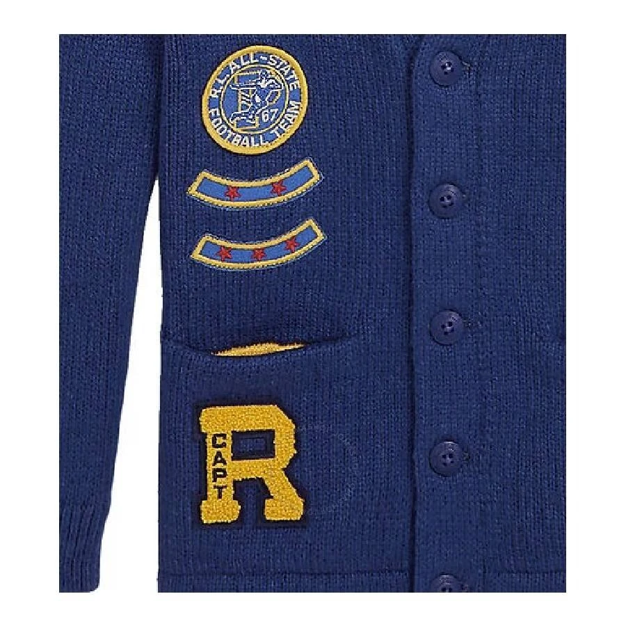 Ralph Lauren Boys Knitted V-Neck Long Sleeve Cardigan 3