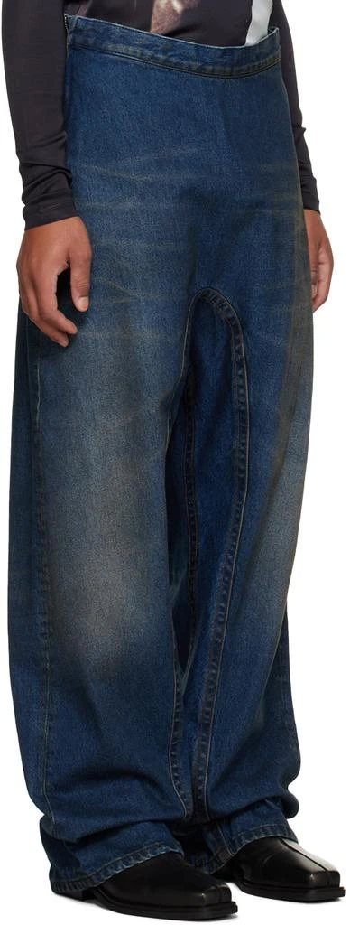 Y/Project Blue Souffle Jeans 2