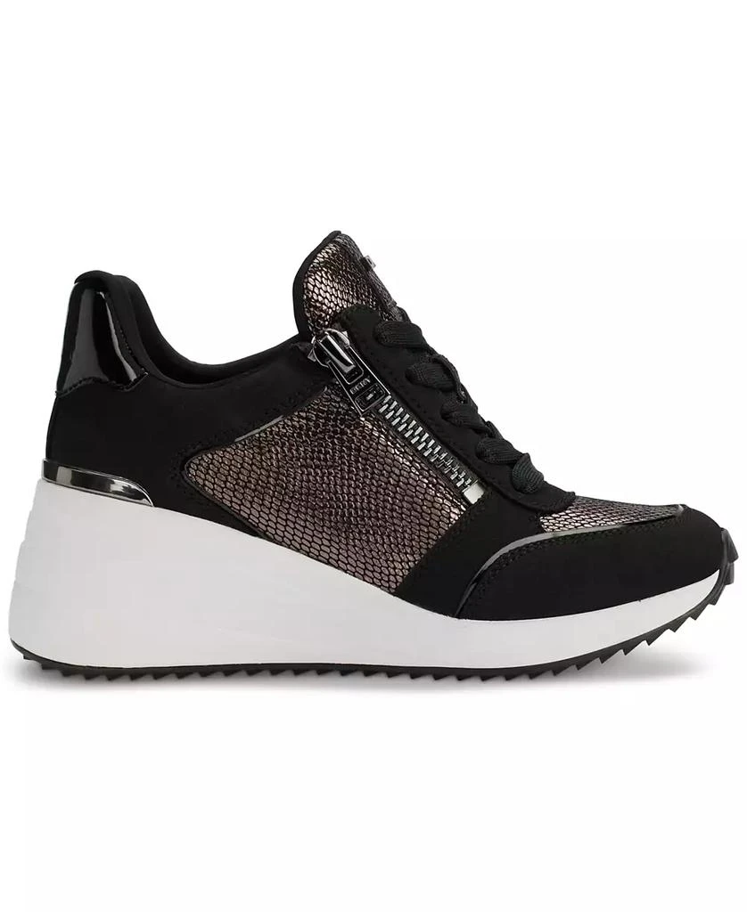 DKNY Women's Kalina Lace-Up Wedge Sneakers 2