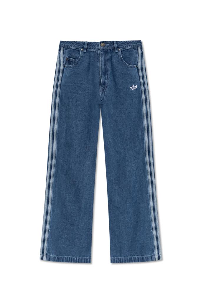 adidas Originals◇Adilenium Season 3 side zip jeans adidas Adilenium Season 3 Zip Washed Denim Pants Black
