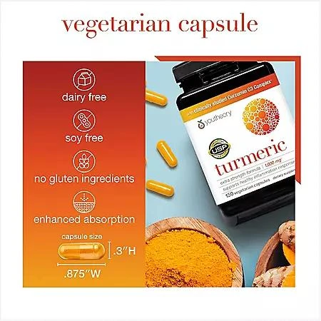 Youtheory Youtheory Turmeric Extra Strength Capsules 150 ct. 3