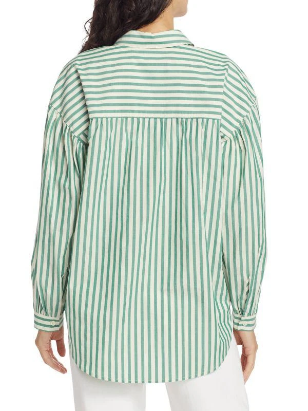 Rails Janae Striped Cotton-Blend Shirt 2
