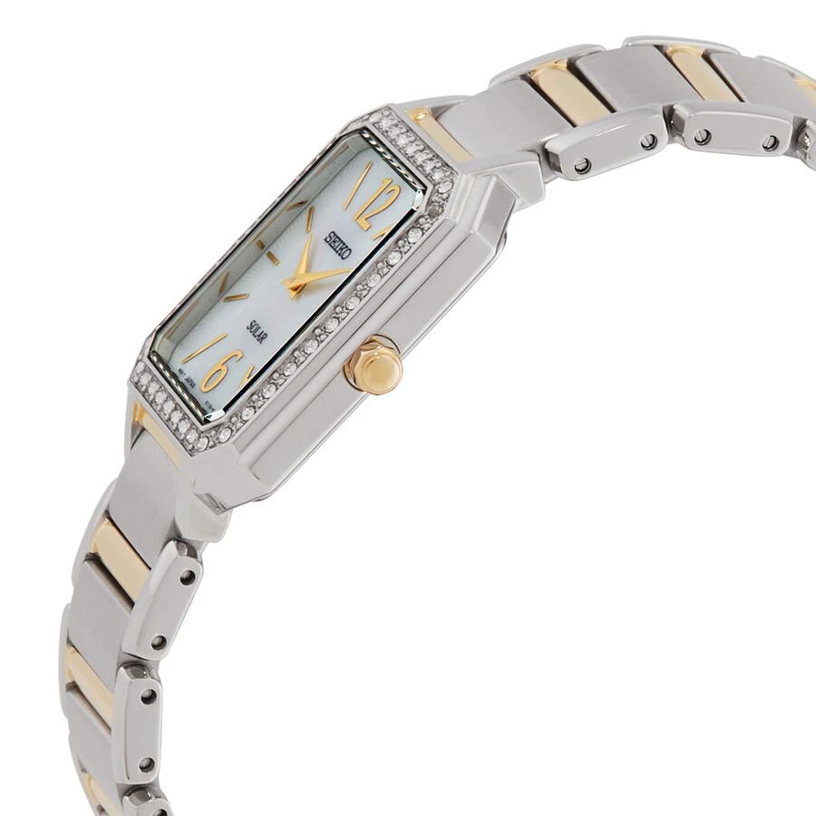Seiko solar Mother of Pearl Dial Ladies Watch SUP466 2