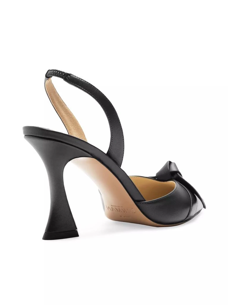 Alexandre Birman Clarita Bell 85MM Leather Slingback Pumps 3
