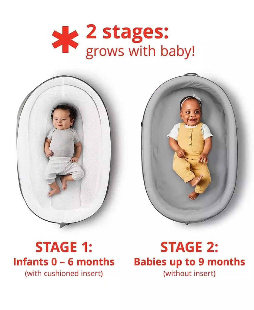 Skip Hop Shooting Star Sweet Retreat 2 Stage Baby Lounger 13