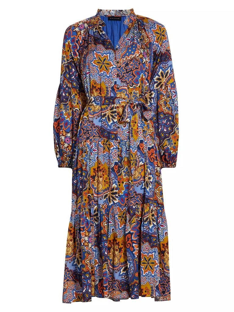 Tahari The Sienna Paisley Silk Dress 1