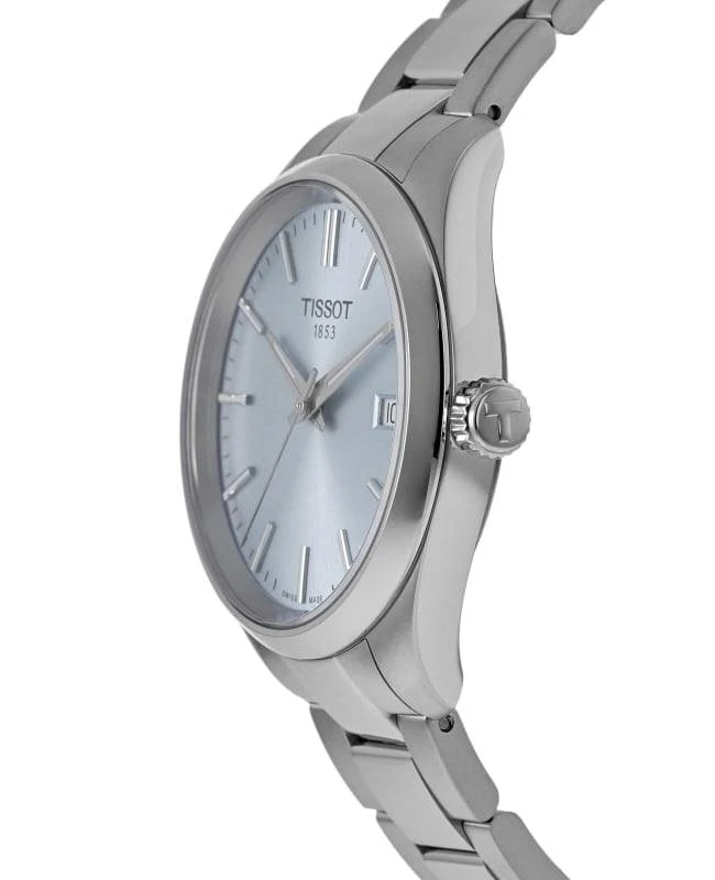 Tissot Tissot PR 100 Quartz 34mm Ice Blue Dial Steel Women's Watch T150.210.11.351.00 3