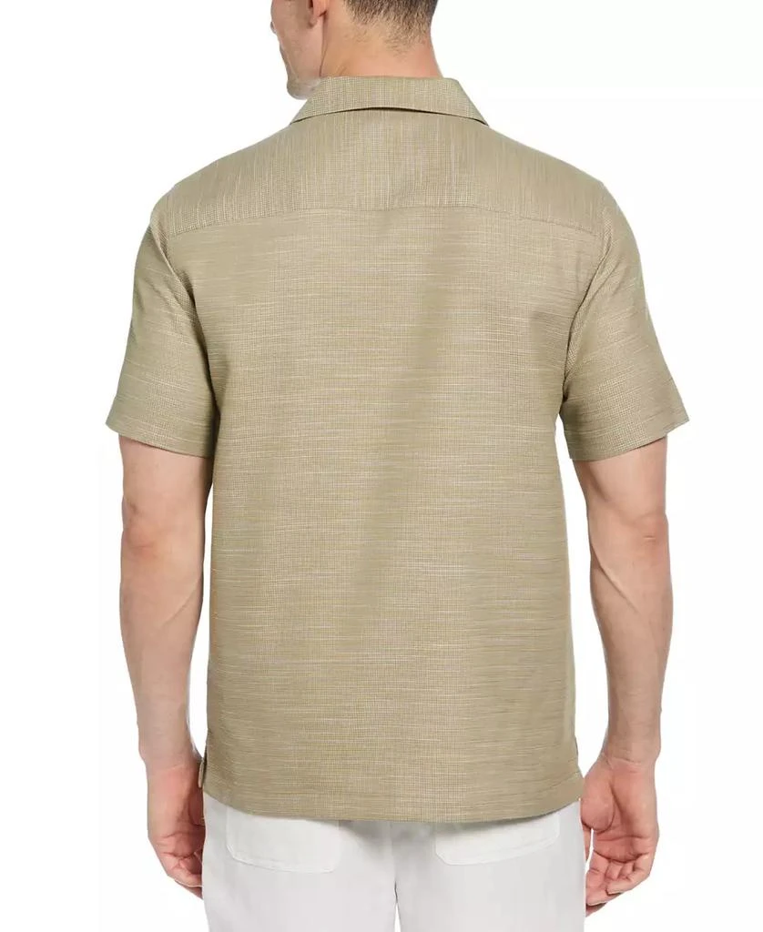 Cubavera Men's Gauze Short Sleeve Button-Front Guayabera Shirt 2