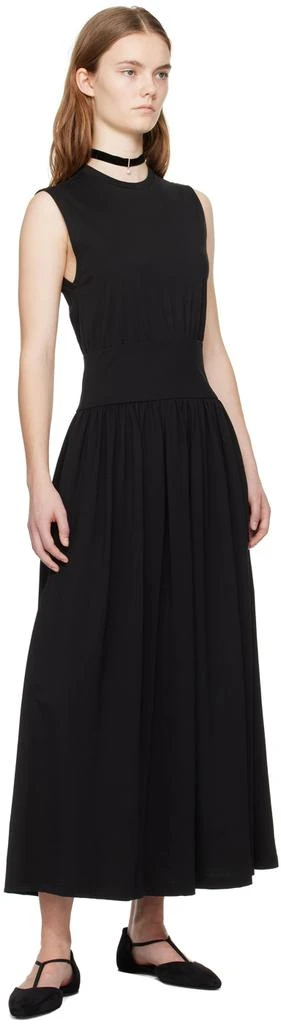 Totême Black Sleeveless Midi Dress 4