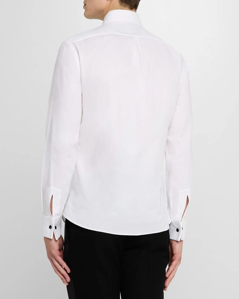 Brunello Cucinelli Men
s Cotton French-Cuff Dress Shirt 3