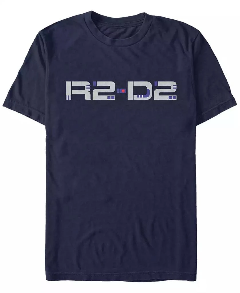 Star Wars Star Wars Men's Episode IX Rise of Skywalker R2-D2 Droid Text T-shirt 1