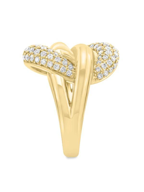 Effy 14K Yellow Gold
1.23 TCW Diamond Ring 3