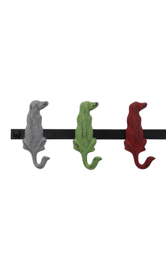 UMA Multicolored Metal 5-Hanger Wall Hook 4