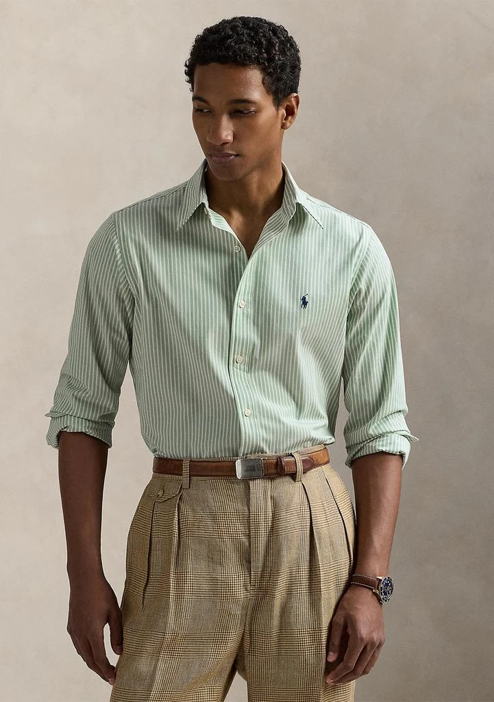 Ralph Lauren Classic Fit Striped Stretch Poplin Shirt