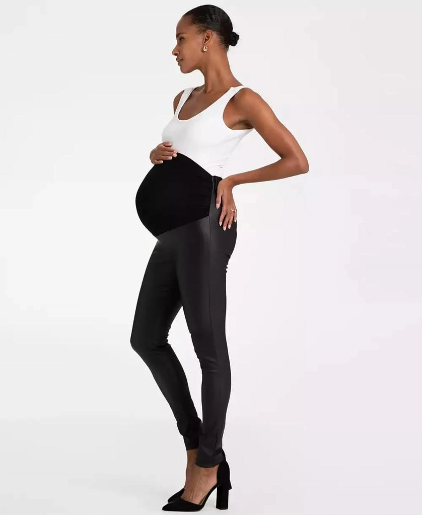 Seraphine Women's Matt Coated Maternity Leggings 9