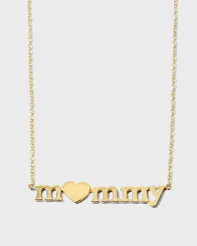 Jennifer Meyer Mommy Heart Necklace 1