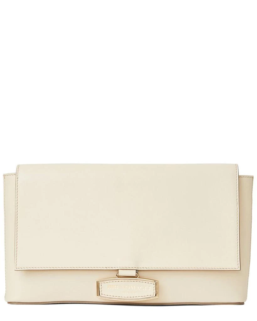 Bruno Magli Stella Leather Clutch Crossbody 1