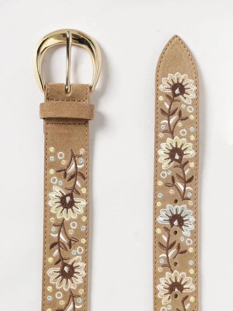 Orciani Boho Wide Leather Studded Ribbon Belt Italy Size 80 Statement Orciani Boho Wide Leather Studded Ribbon Belt Italy Size 80  main image 4