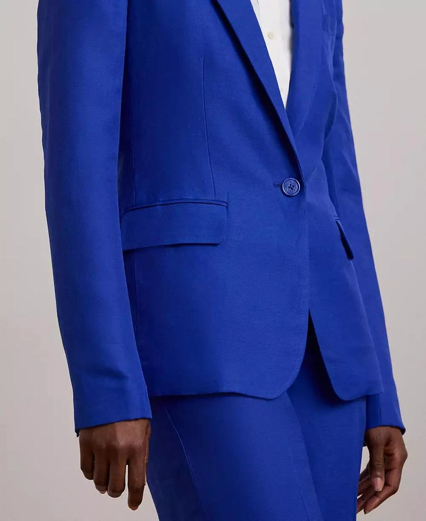 Ralph Lauren Women's Linen-Blend Twill Blazer 4