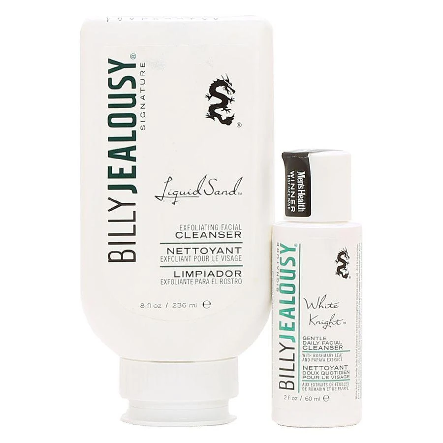 Billy Jealousy Duo Sampler Liquid Sand Gentle Exfoliator
White Knight Facial Cleanser