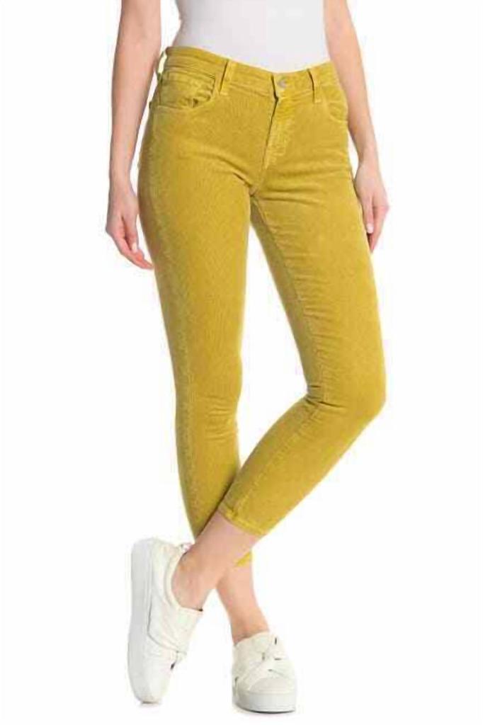 J Brand J Brand - Absinthe Corduroy Mid Rise Stretch Pants