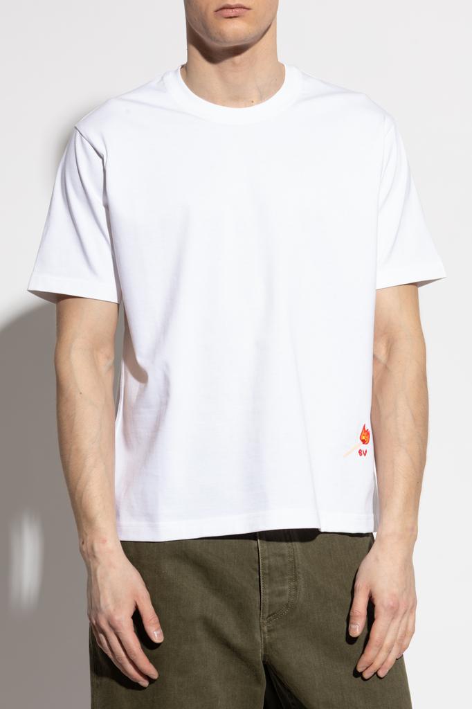 Bottega Veneta T-shirt with embroidery - T-Shirts - Compare