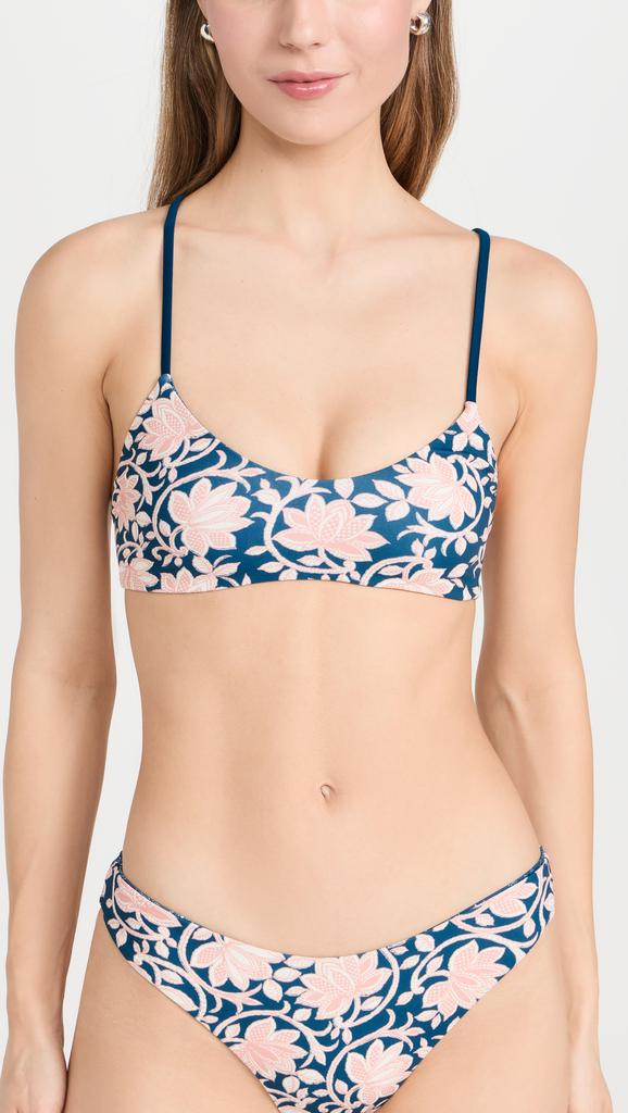 The Great The Reversible Bralette Bikini Top