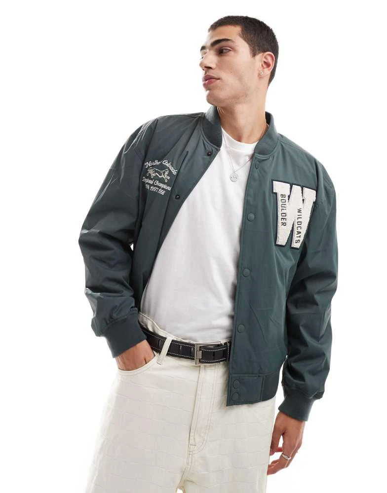 Varsity Bomber Hollister Bomber Jacket Men Hollister Varsity