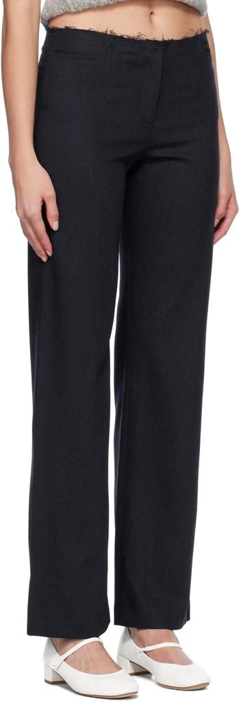 Paloma Wool Navy Sienna Trousers 2