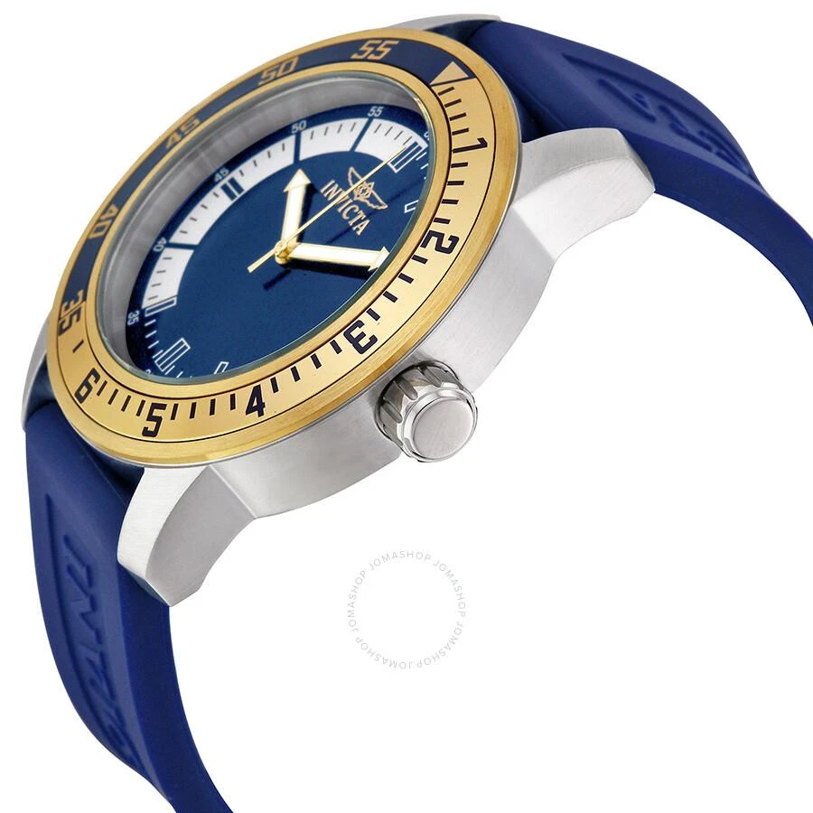 Invicta Specialty Blue Dial Blue Rubber Men's Watch 12847 2