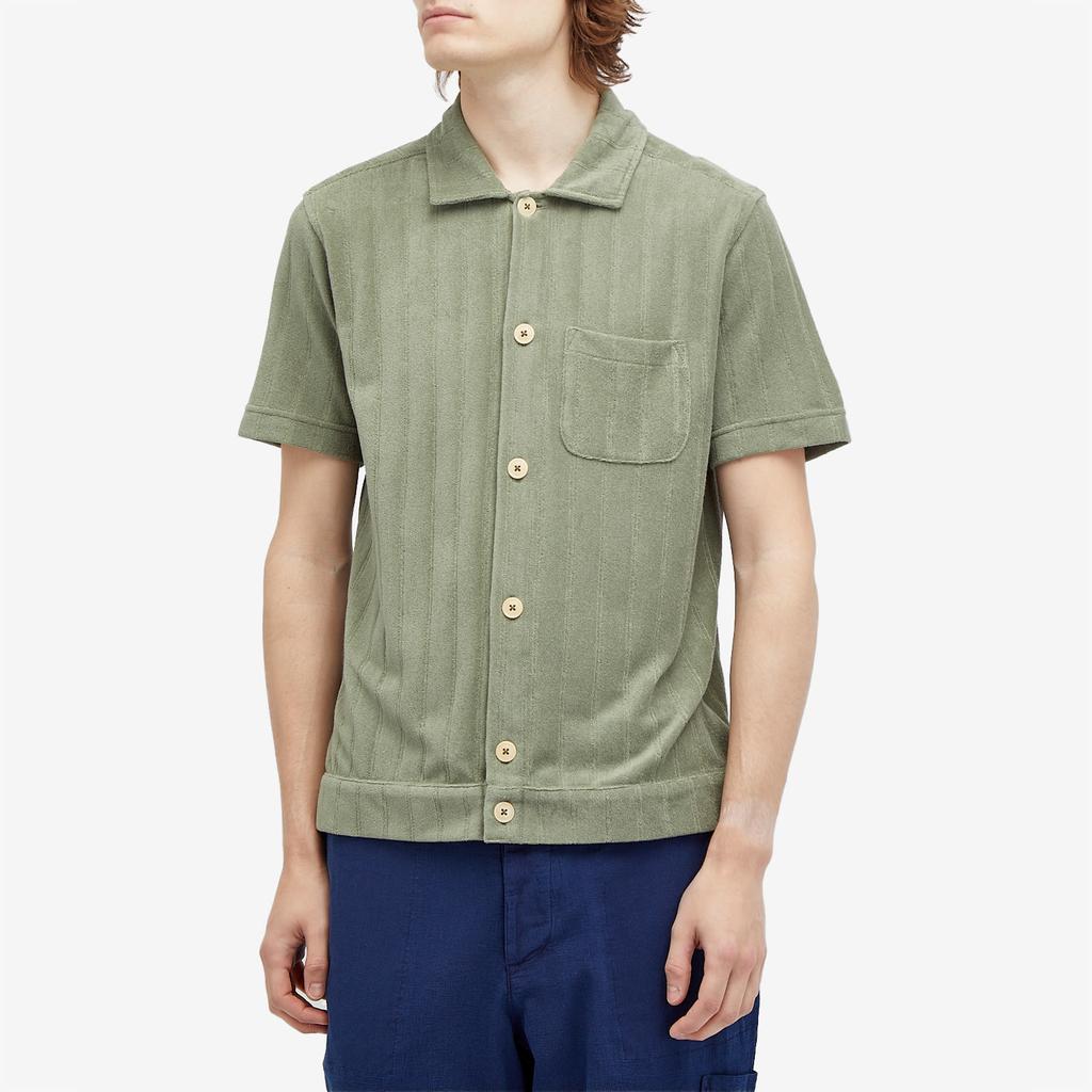 Oliver Spencer Oliver Spencer Ashby Short Sleeve Terry Shirt