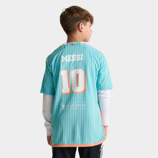 Adidas Kids' adidas Inter Miami CF 24/25 Messi Home Soccer Jersey 1
