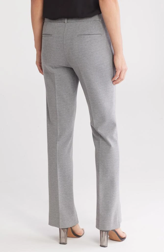 Amanda & Chelsea Pinstripe Slim Knit Pants 2