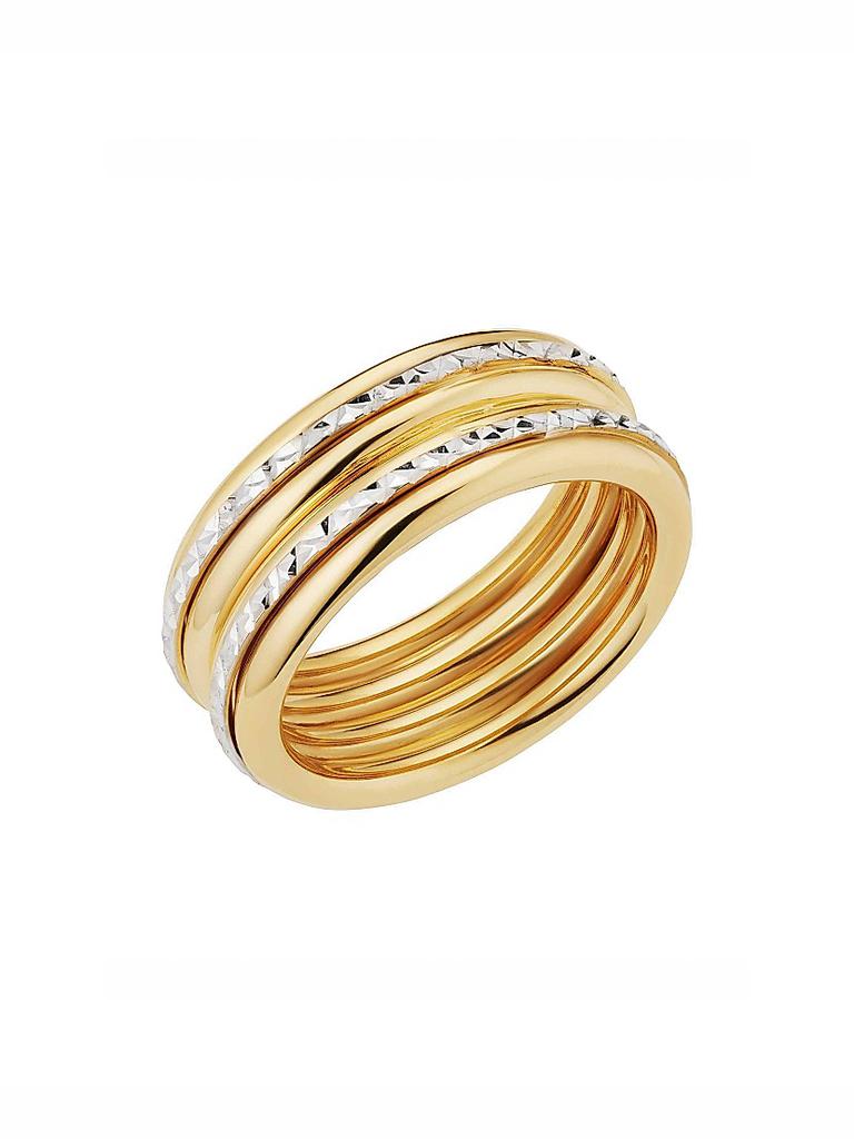 Oradina 14K Yellow Gold Always Statement Ring