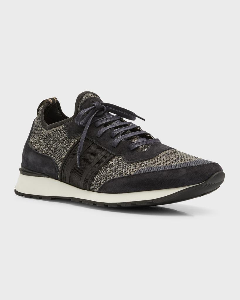 Brioni Men's Knit Runner Sneakers