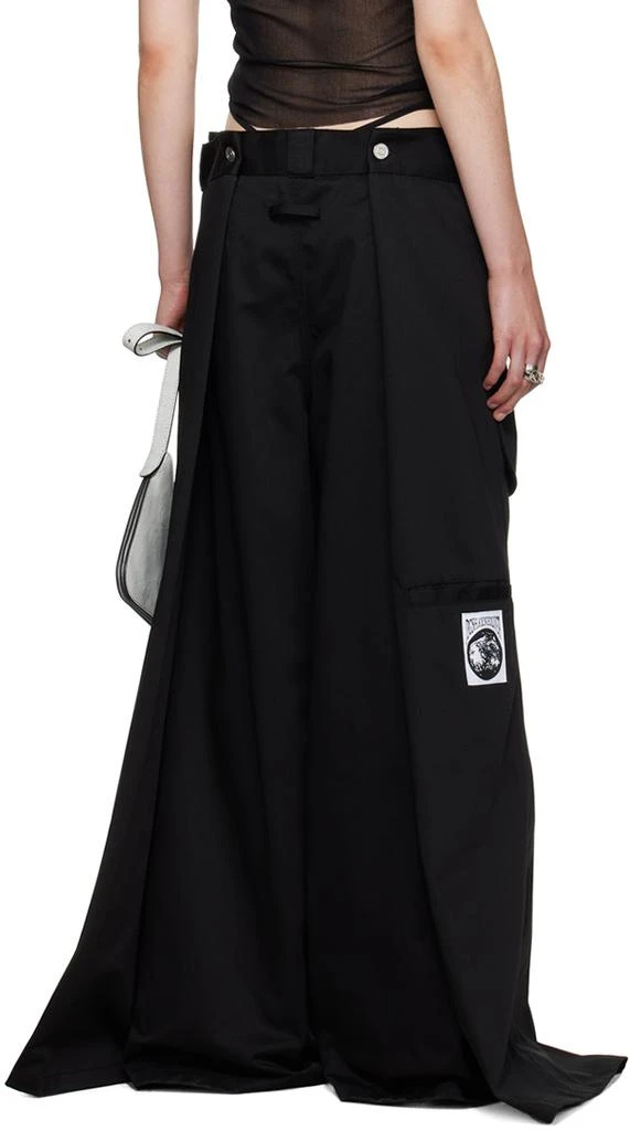 Jean Paul Gaultier Black Shayne Oliver Edition 'The Wrap' Trousers 3