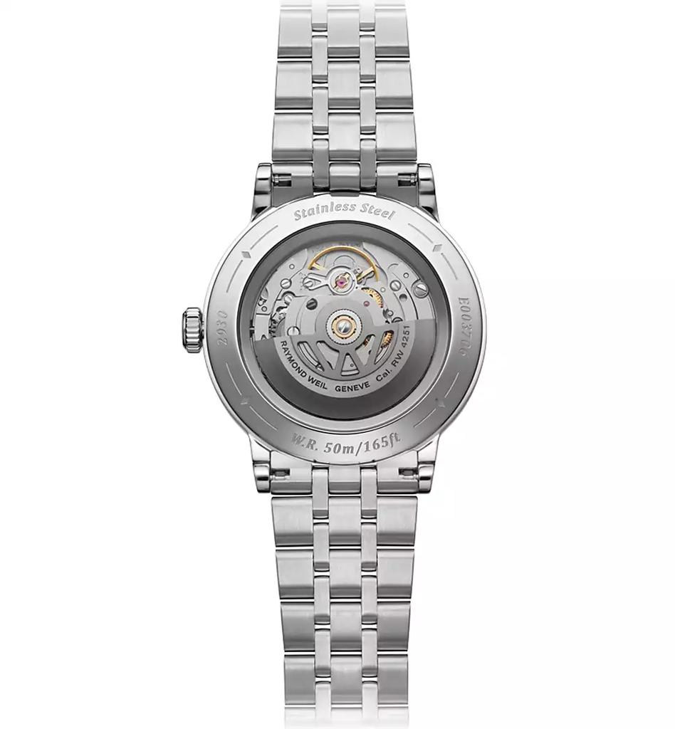 Raymond Weil Men's Swiss Automatic Millesime Small Seconds Stainless Steel Bracelet Watch 40mm