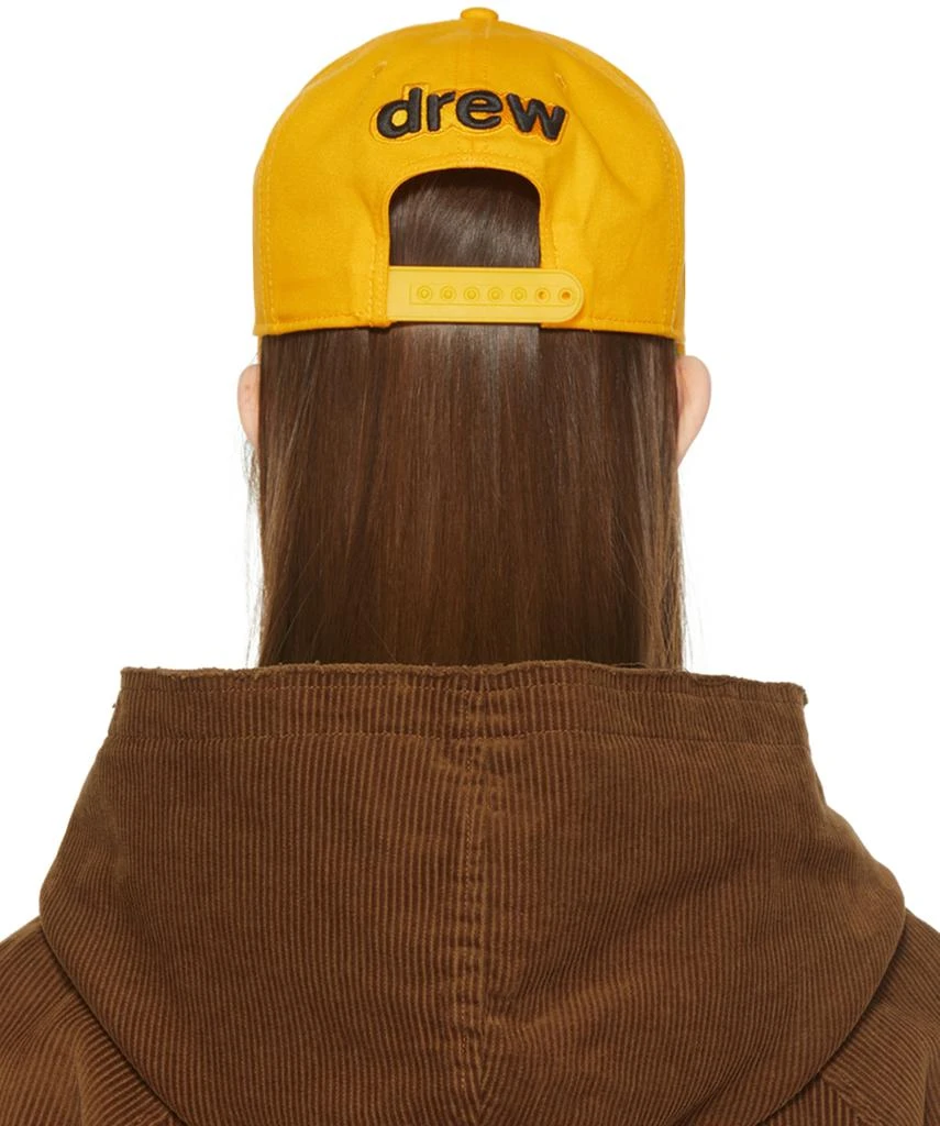 Drew House SSENSE Exclusive Yellow Painted Mascot Cap 4