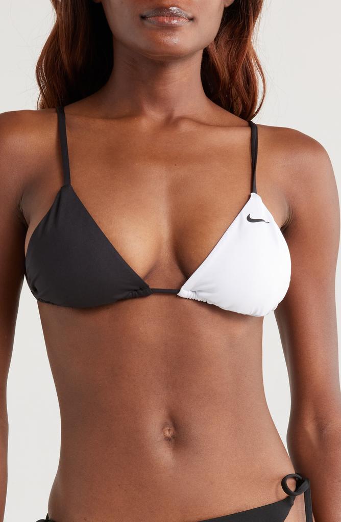 NIKE Colorblock Triangle Bikini Top