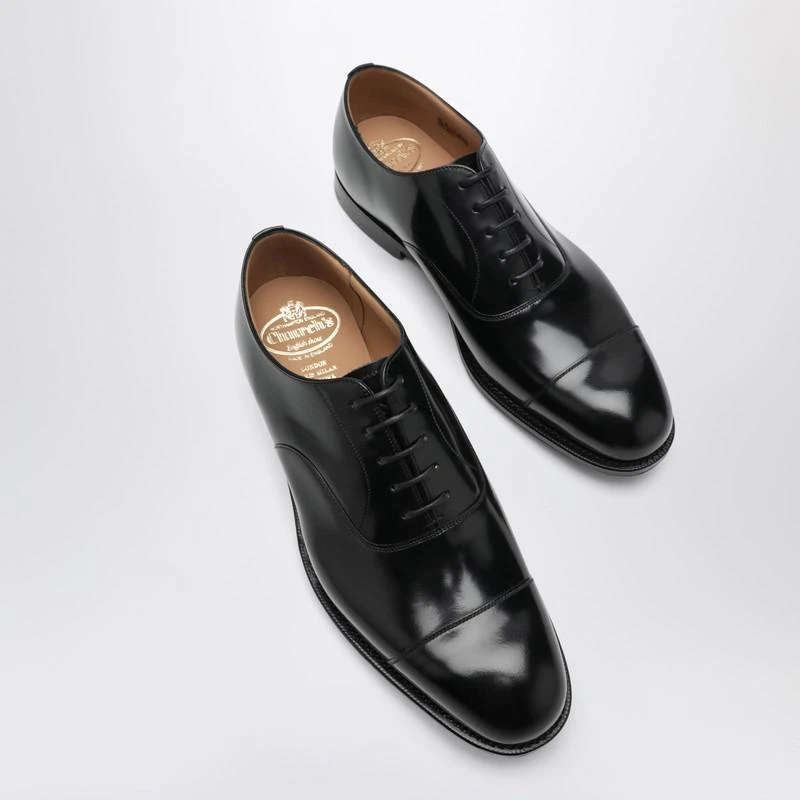 Church's Black smooth leather Consul lace-up shoes 5
