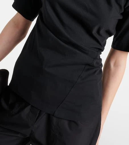 Totême Gathered cotton jersey T-shirt 6