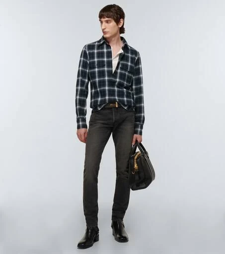 Tom Ford Checked cotton shirt 2
