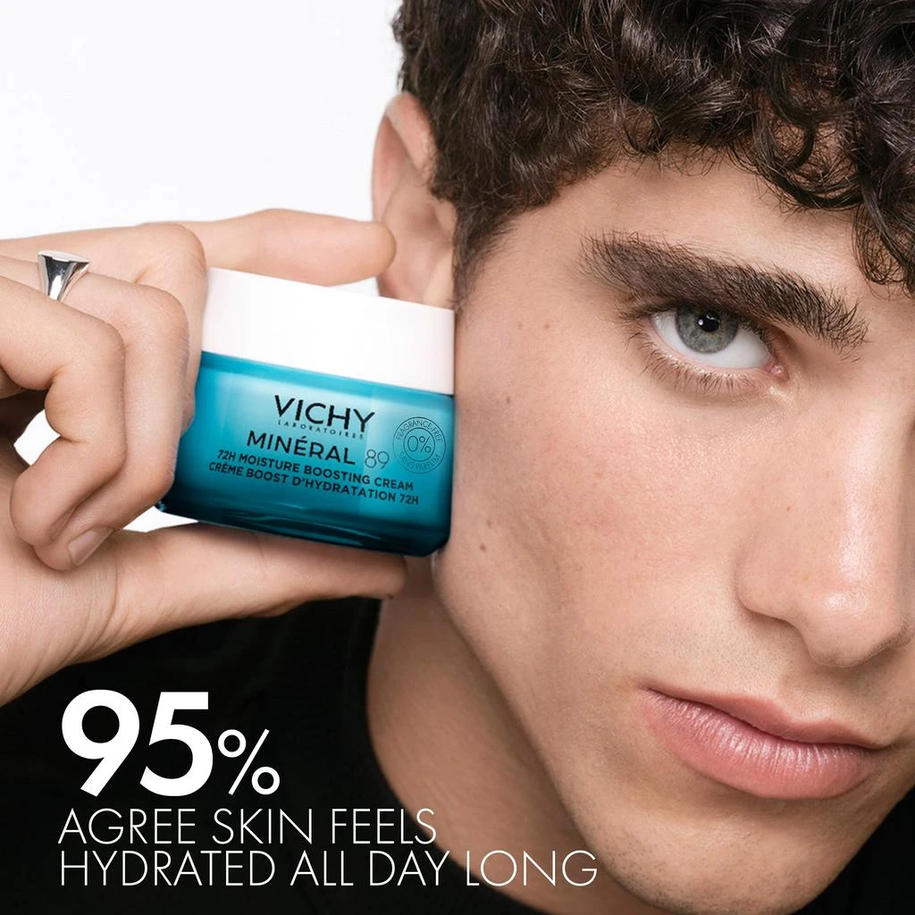 Vichy Vichy Mineral 89 Fragrance Free 72H Moisture Boosting Lightweight Cream with Hyaluronic Acid 2